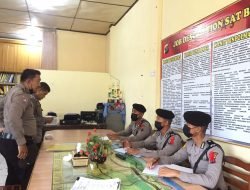 Kasat Binmas Polresta Deli Serdang Latih Siswa Diktukba Polri Gel II SPN Hinai