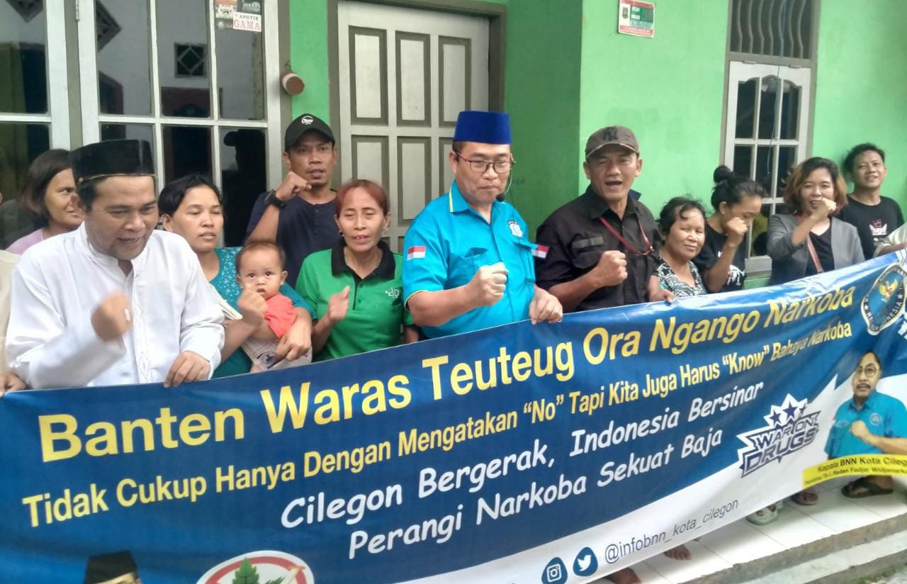 Sinergitas BNN Kota Cilegon Bersama GMDM Kita Cilegon Gencarkan P4GN Sinergitas BNN Kota Cilegon Bersama GMDM Kita Cilegon Gencarkan P4GN
