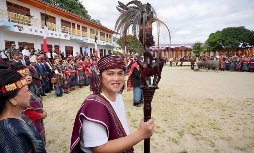 Sah Jadi Orang Batak, Menteri BUMN Erick Thohir Sandang Marga Sidabutar