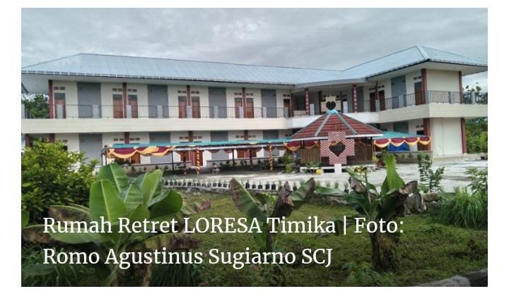 SCJ Punya Rumah Retret Baru: Rumah Retret LORESA Timika