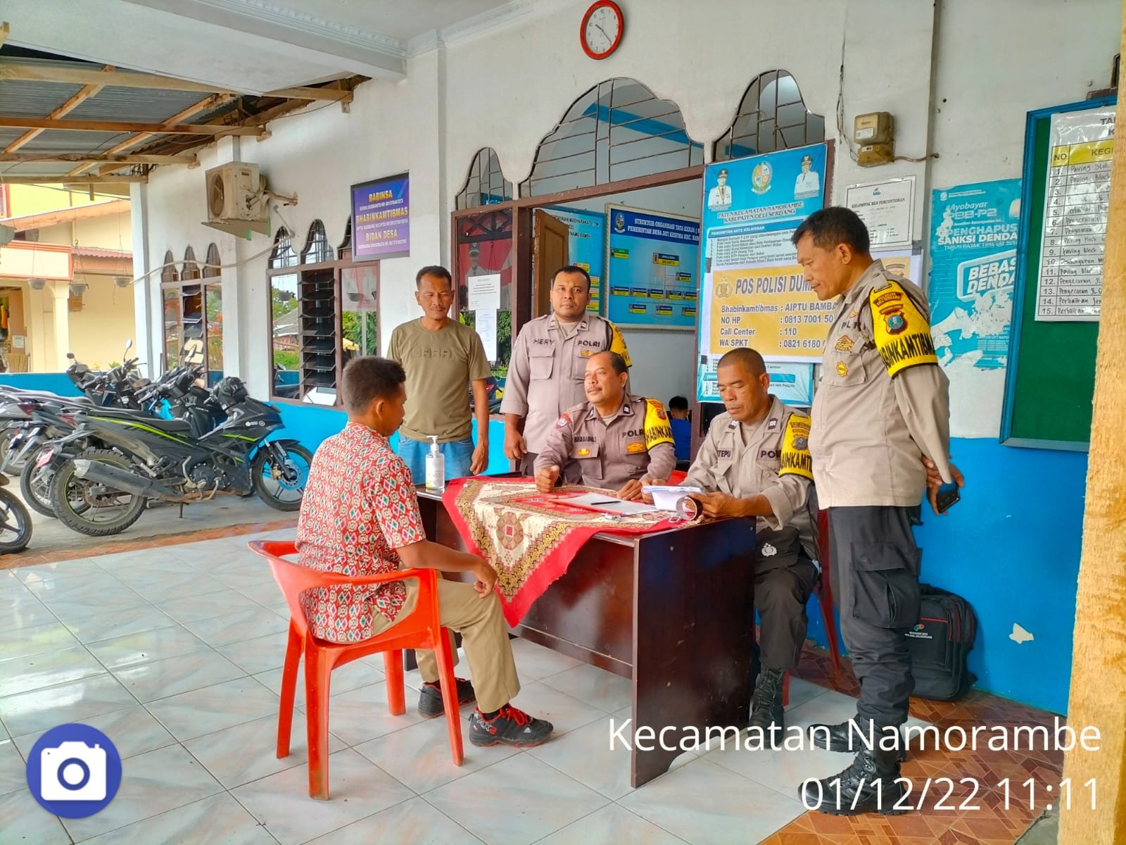 Personil Polsek Namorambe Giat Patroli Di Pos - Pos Dumas Presisi Personil Polsek Namorambe Giat Patroli Di Pos - Pos Dumas Presisi