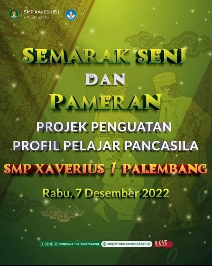 Semarak Pensi Dalam Proyek Penguatan Pelajar Pancasila SMP Xaverius 1 Palembang Semarak Pensi Dalam Proyek Penguatan Pelajar Pancasila SMP Xaverius 1 Palembang