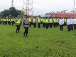 Kapolresta Deli Serdang Gelar Apel Pasukan Ops Lilin Toba 2022
