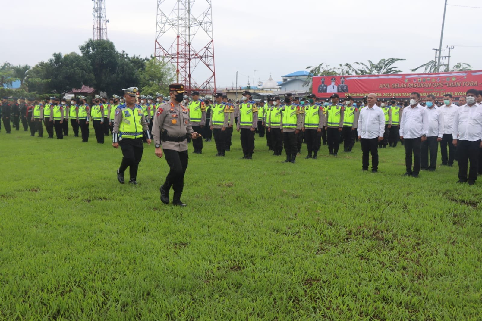 Kapolresta Deli Serdang Gelar Apel Pasukan Ops Lilin Toba 2022 Kapolresta Deli Serdang Gelar Apel Pasukan Ops Lilin Toba 2022