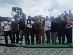 Letkol Sus Bobby Parlin Lumban Gaol Ngopi Akrab Bareng PSH Pilangbango Cabang Sukoharjo.