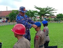 Ditpolairud Polda Sumsel Gelar Upacara Tradisi Pembaretan Dan Pembina Personil