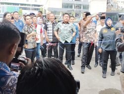 Gubernur Sumsel H Herman Deru Menghadiri Kegiatan Syukuran Pedagang Pasar Cinde