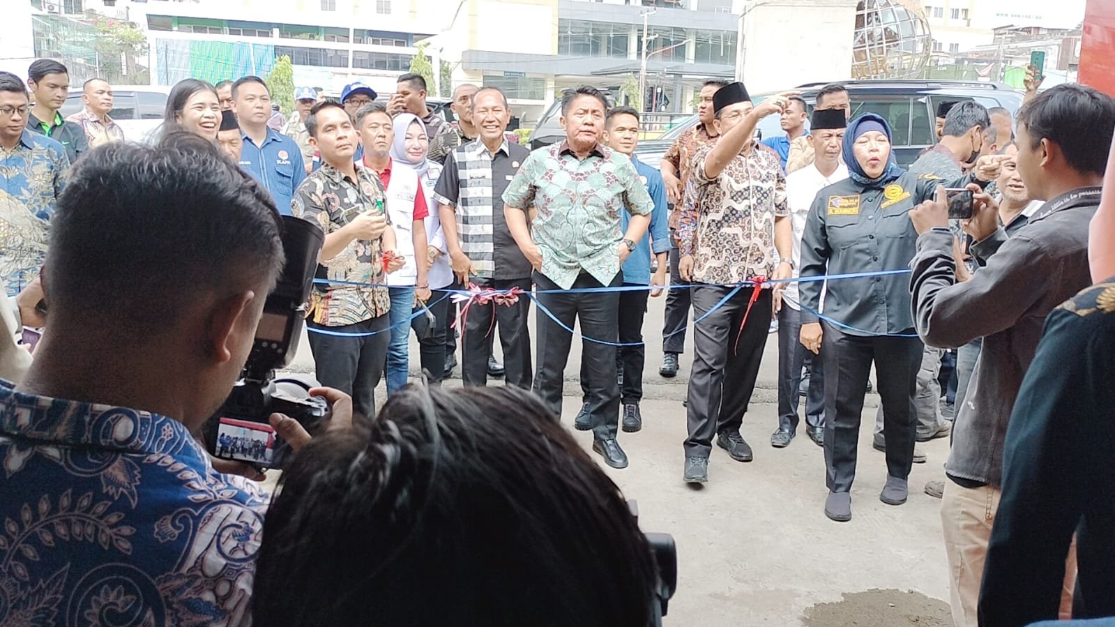 Gubernur Sumsel H Herman Deru Menghadiri Kegiatan Syukuran Pedagang Pasar Cinde