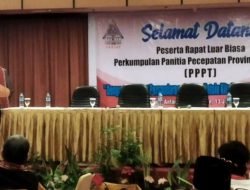 Panitia Percepatan Provinsi Tapanuli (PPPT) Gelar Rapat