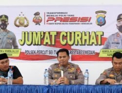 Jum’at Curhat Polsek Percut Sei Tuan