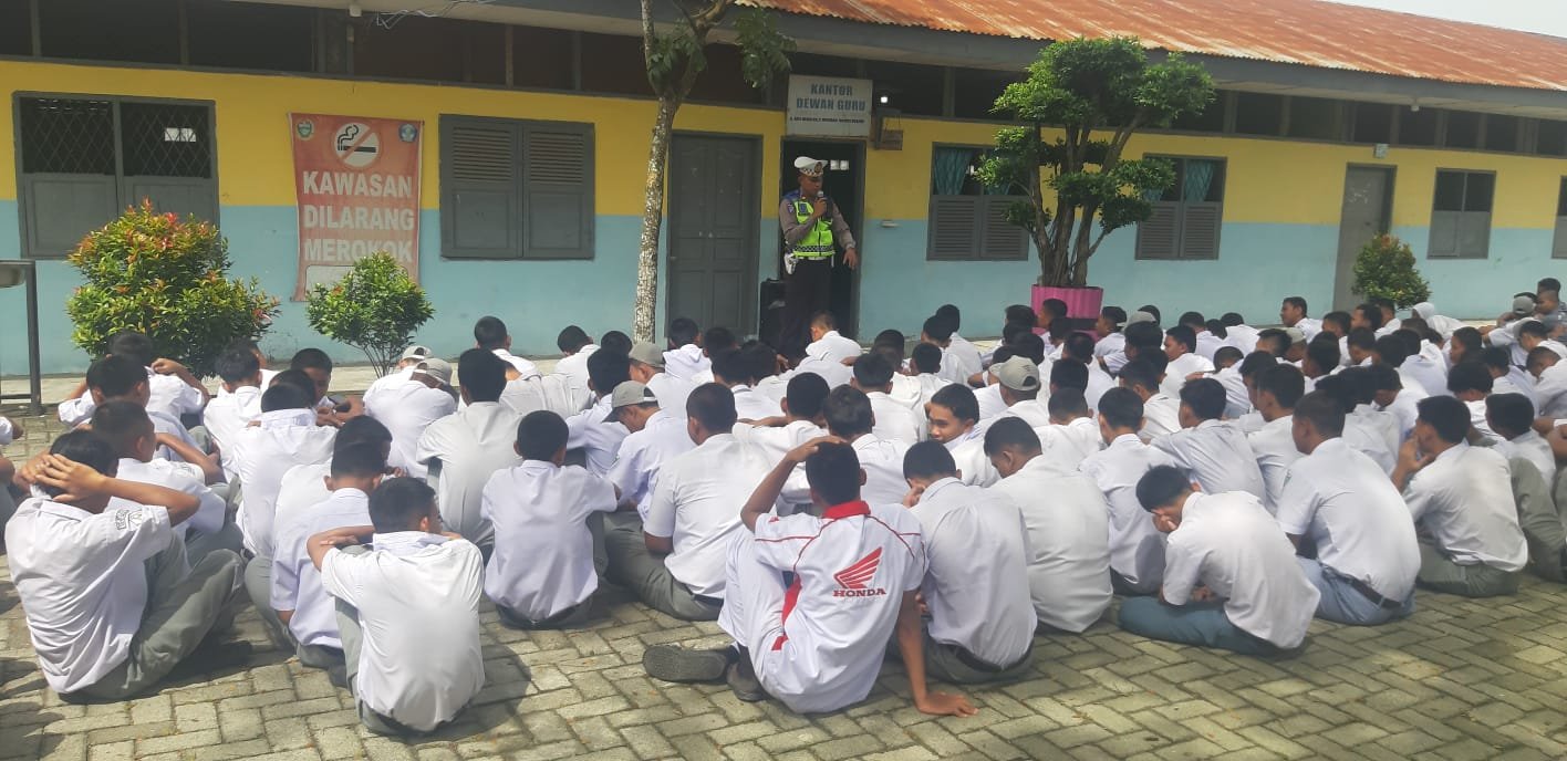 Sat Lantas Polresta Deli Serdang Giat Police Go To School Sat Lantas Polresta Deli Serdang Giat Police Go To School