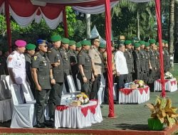 Wakapolresta Deli Serdang Hadiri Sertijab Komandan Brigif 7/Rimba Raya