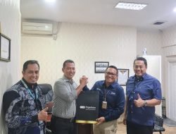 Audiensi Pemimpin Wilayah III PT Pegadaian Palembang Bersama Regional CEO PT BRI Palembang