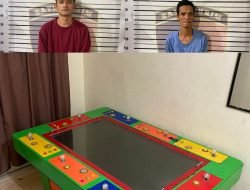Polsek Percut Sei Tuan Amankan Operator Dan Pemain Judi Tembak Ikan