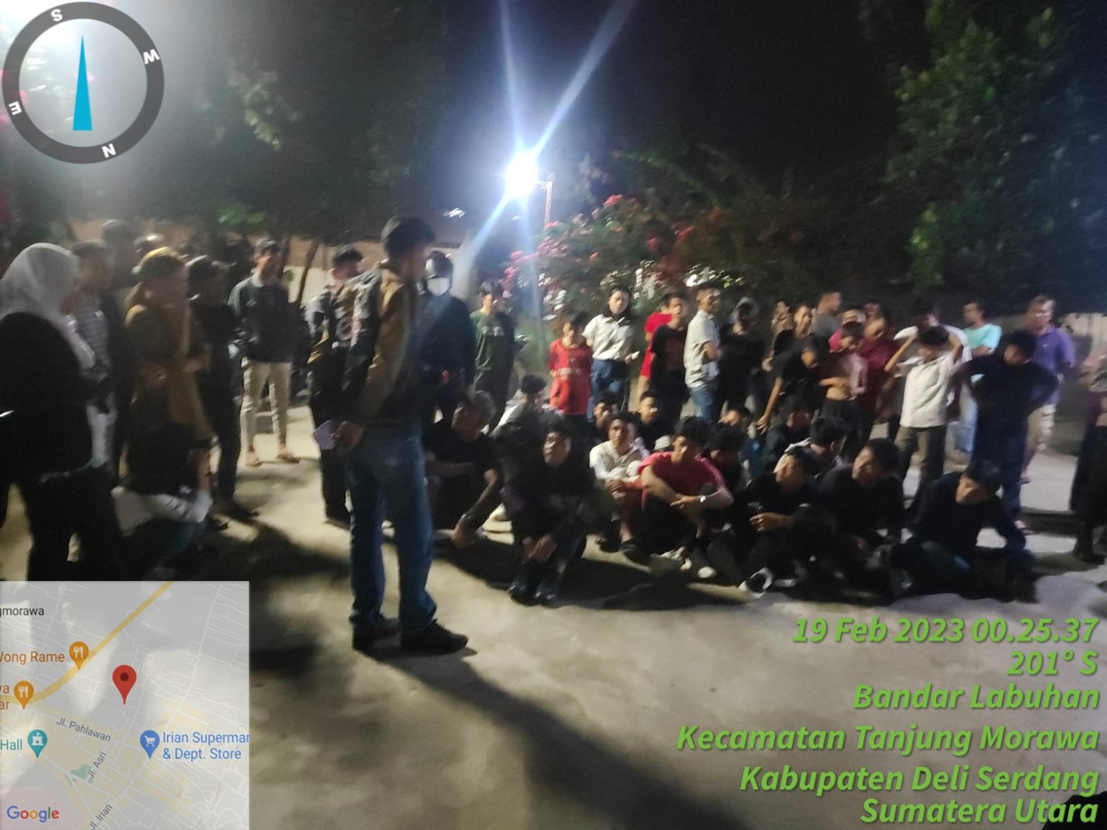 Polsek Tanjung Morawa Amankan 52 Remaja Beserta Miras