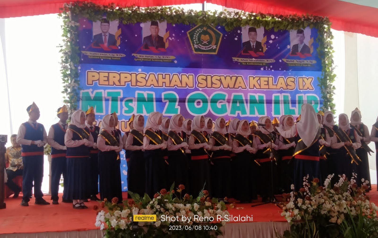 DENGAN SANGAT MERIAH MTsN 2 OGAN ILIR GELAR PERPISAHAN