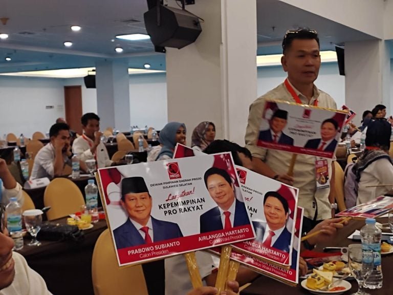 Bukan Ganjar Pranowo, Hasil Konferda Projo Sulsel Dukung Prabowo Subianto – Airlangga Hartarto