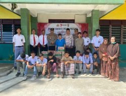 Polresta Deli Serdang Bagikan Bansos Ke Panti Asuhan Dan Anjangsana Ke Personil Yang Sakit