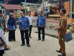 Monitoring dan Evaluasi DD Tahap I tahun 2023 oleh Kadis PMPD Ogan Ilir