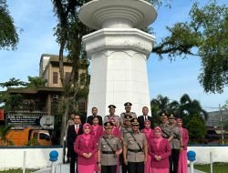 Memperingati Hari Bhayangkara Ke 77, Polresta Deli Serdang Ziarah Di Makam Pahlawan