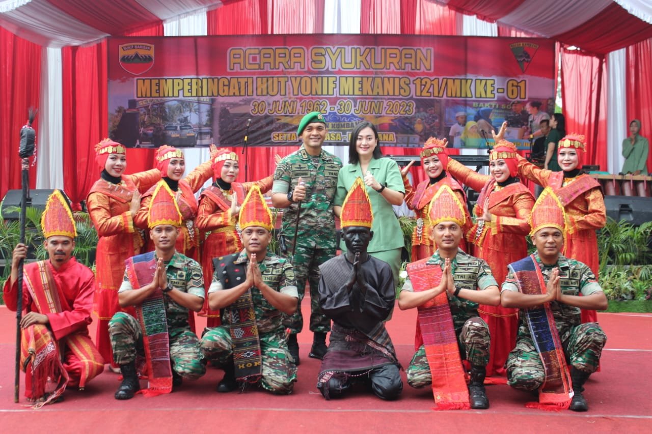 Batalyon Infanteri Mekanis 121/MK Rayakan HUT ke-61 Batalyon Infanteri Mekanis 121/MK Rayakan HUT ke-61