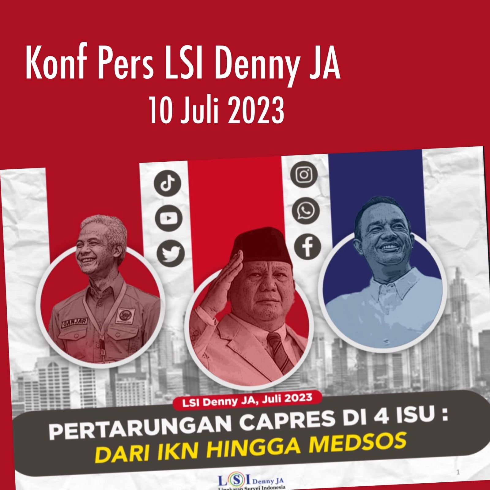 PERTARUNGAN CAPRES 2024 DI EMPAT ISU: DARI PECINTA BUKU, PINDAH IBUKOTA HINGGA MEDSOS PERTARUNGAN CAPRES 2024 DI EMPAT ISU: DARI PECINTA BUKU, PINDAH IBUKOTA HINGGA MEDSOS