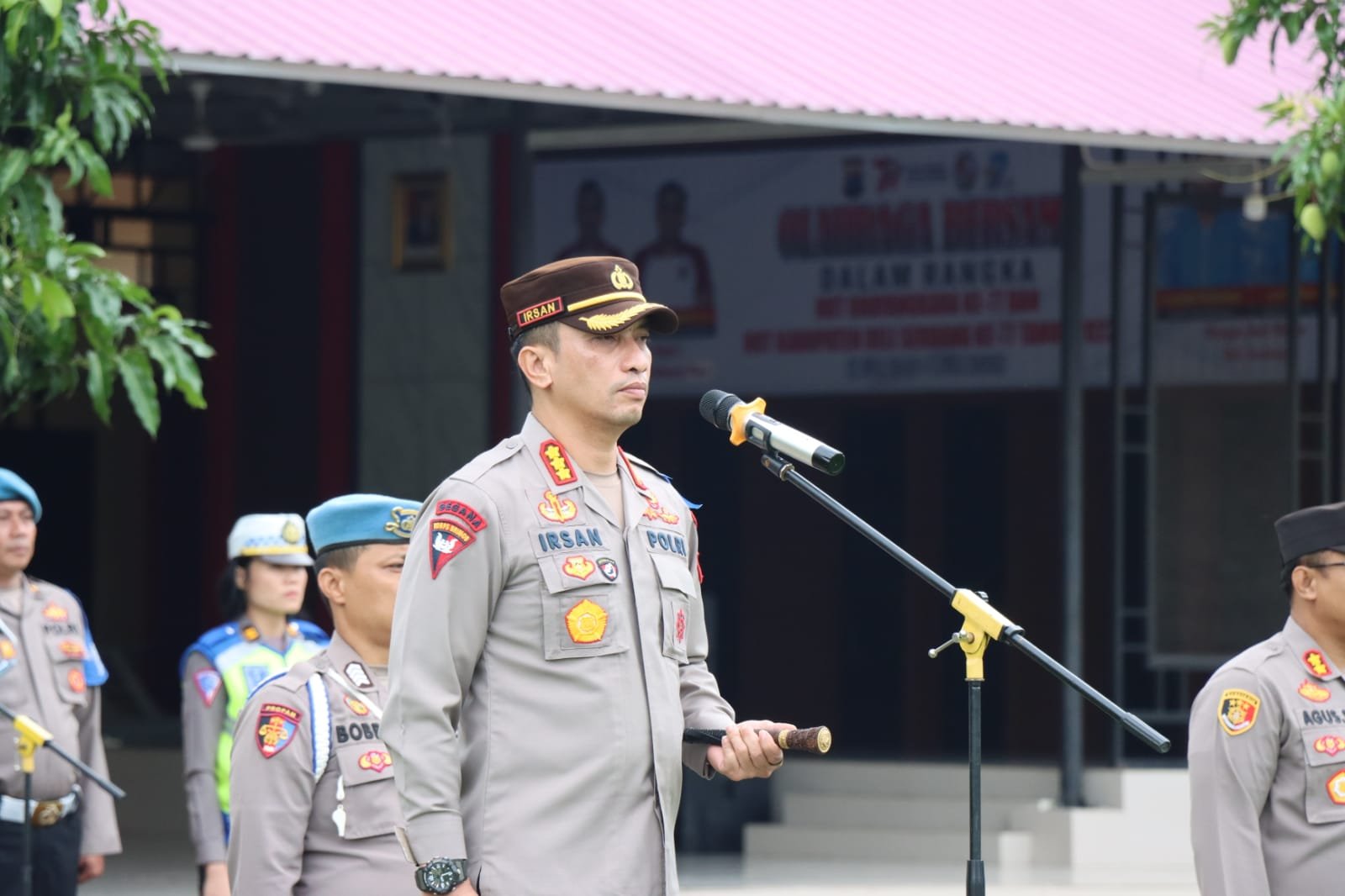 Polresta Deli Serdang Gelar Apel Pasukan Ops Patuh Toba 2023