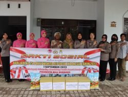 Sambut HUT Polwan Ke 75, Polwan Polresta Deli Serdang Anjangsana Ke Purnawirawan Polwan