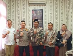 Kapolresta Deli Serdang Terima Kunjungan Komisioner Bawaslu Deli Serdang