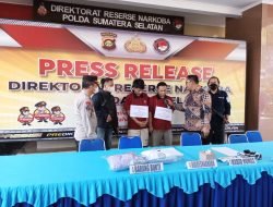 Ditersnarkoba Polda Sumsel Amankan Pelaku FR Dan IIS Kurir Narkoba