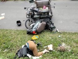 Bidan Tewas Leher Terputus, Tabrak Becak Bawa Seng