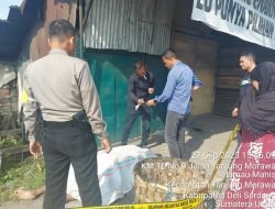 Pria Paruh Baya Ditemukan Tewas Didepan Warung