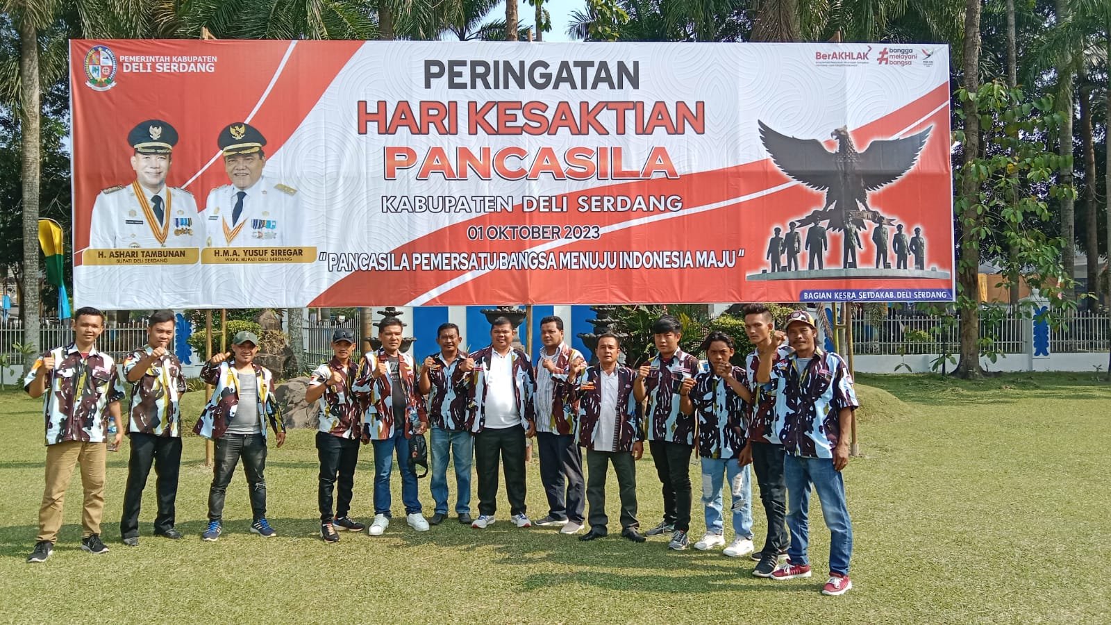 IPK PAC Lubuk Pakam Hadiri Hari Kesaktian Pancasila