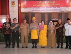 Kapolresta Deli Serdang Laksanakan Pisah-Sambut