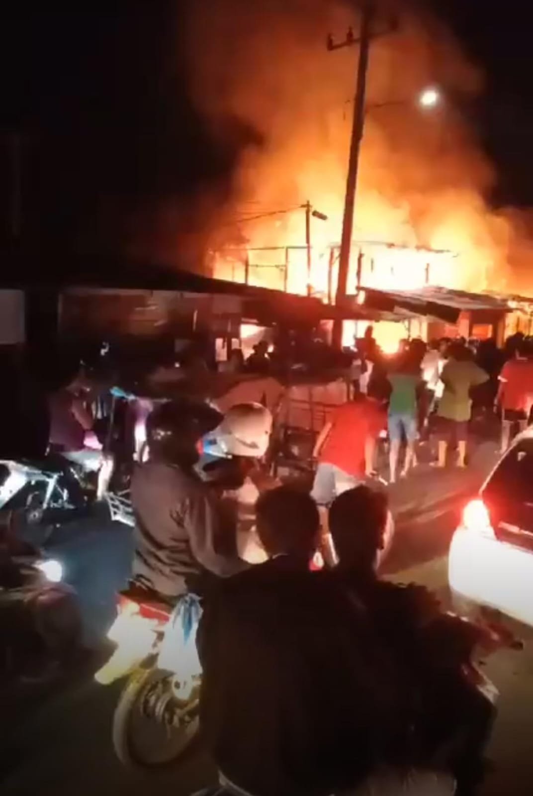 3 Unit Rumah Hangus Dilalap Sijago Merah Di Pagar Jati