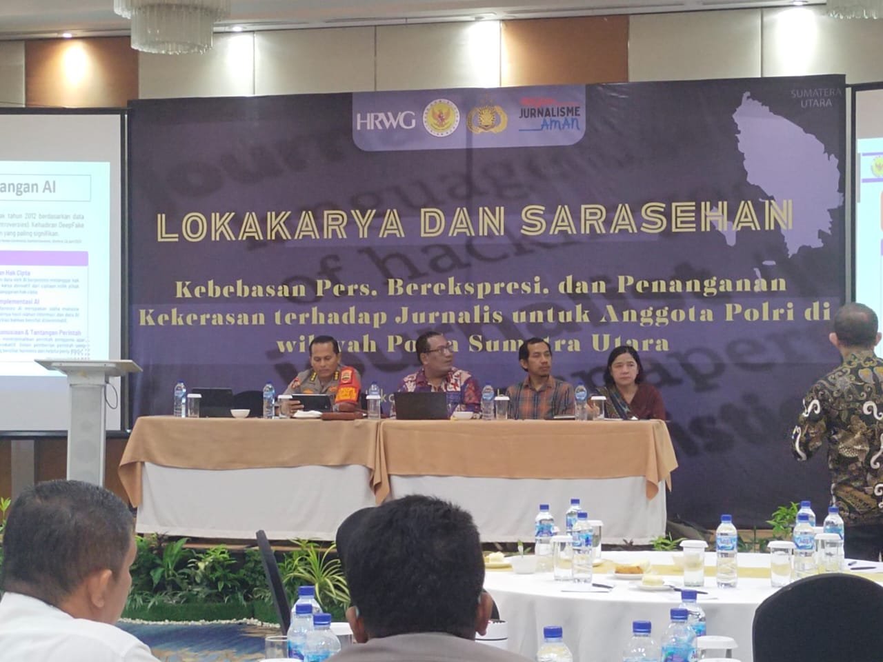 Lokakarya Kemerdekan Pers, Kapoldasu : Komitmen Berikan Perlindungan Kepada Jurnalis Lokakarya Kemerdekan Pers, Kapoldasu : Komitmen Berikan Perlindungan Kepada Jurnalis