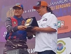 Kapolresta Deli Serdang Hadiri Grand Final Kejurnas KSAL Cup GrastRack Di Sirkuit Jaharun Petumbukan