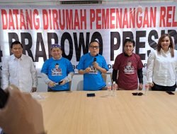 Immanuel Ebenezer Ketum Prabowo Mania 08 Kedatangan Tamu Syafrudin Budiman Ketum Barisan Pembaharuan 08 dan Jajaran
