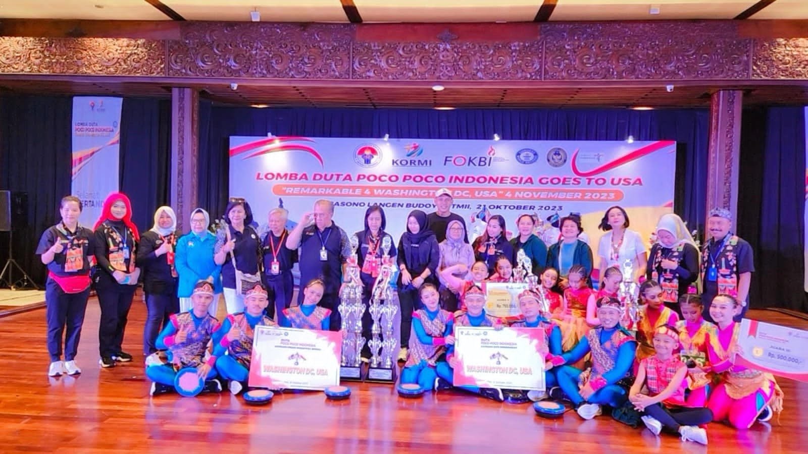 Tim Senam Poco - Poco FOKBI Binaan Dispora Kota Medan Wakili Indonesia Tampil Di Amerika Serikat