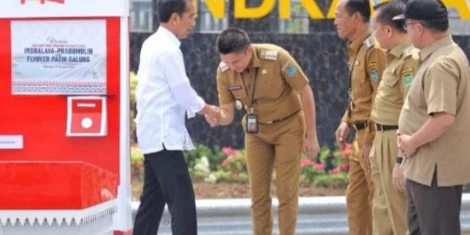Presiden Resmikan Tol Indralaya-Prabumulih di dampingi Bupati Ogan Ilir Presiden Resmikan Tol Indralaya-Prabumulih di dampingi Bupati Ogan Ilir