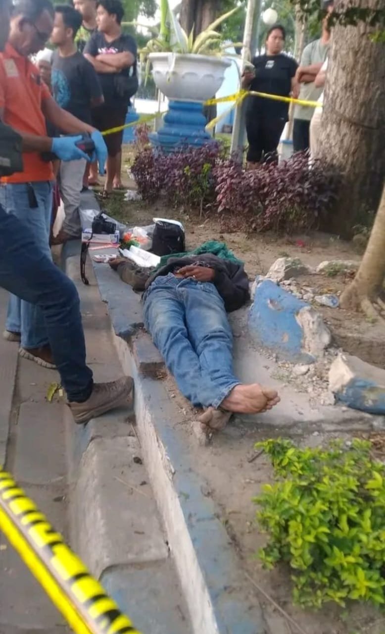 Pria Yang Ditemukan Tewas Di Trotroar Rupanya Warga Sergai