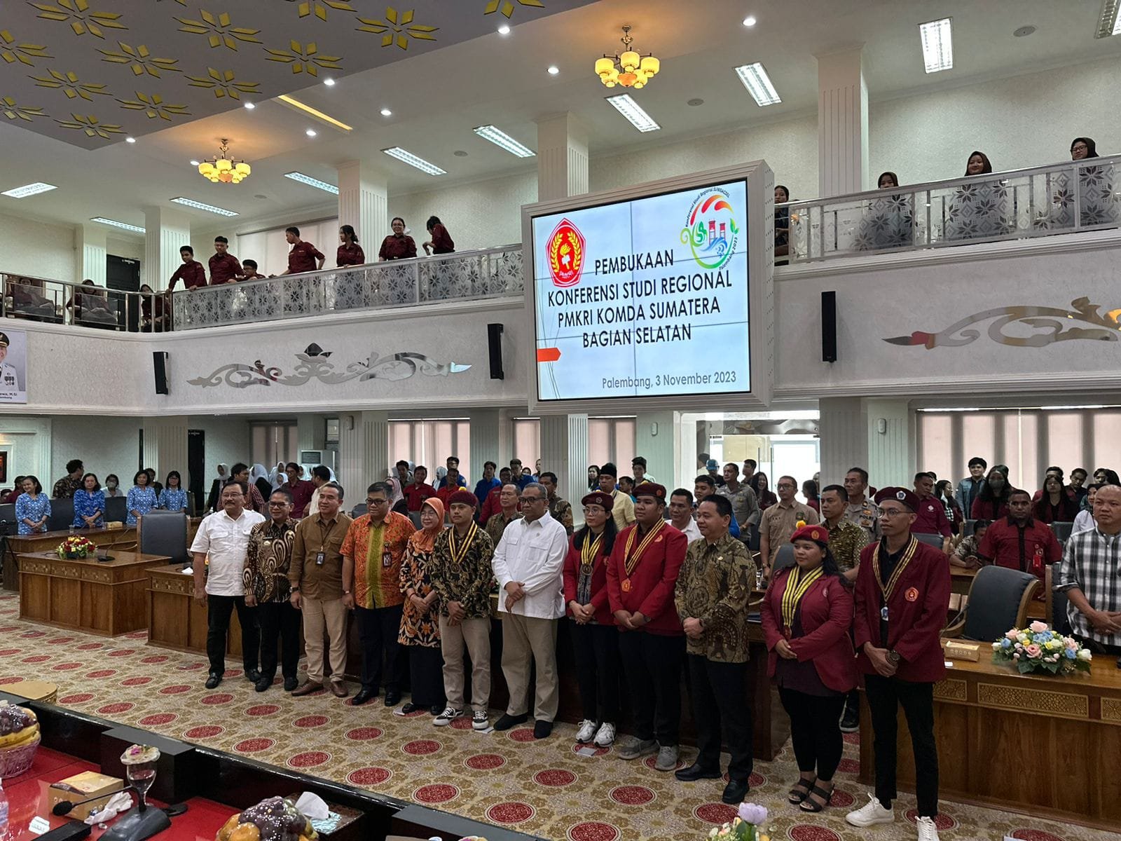 Wakil Menteri Ketenagakerjaan RI Resmikan Pembukaan Konferensi Studi Regional PMKRI Regio Sumbagsel. Wakil Menteri Ketenagakerjaan RI Resmikan Pembukaan Konferensi Studi Regional PMKRI Regio Sumbagsel.