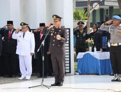 Kapolresta Deli Serdang Pimpin Upacara Ziarah Peringatan Hari Pahlawan Nasional Di TMP Lubuk Pakam