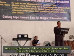 Pesta Ultah Ke-5 dan Partangiangan Pomparan Raja Lumban Gaol dohot Boruna se-Kota Batam