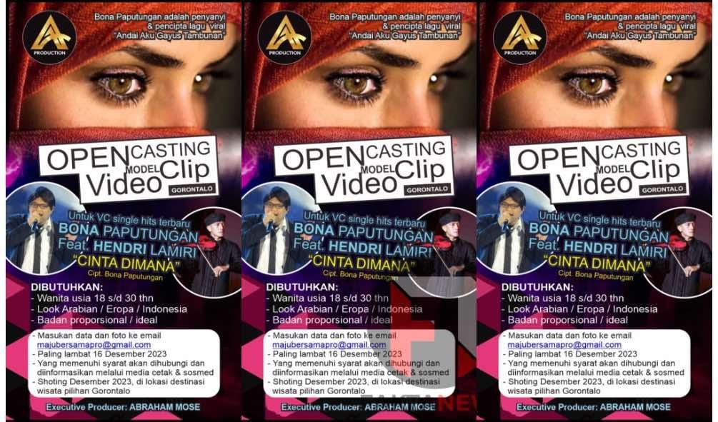 Didukung Abraham Mose, Bona Paputungan Siapkan Launching Album Terbaru