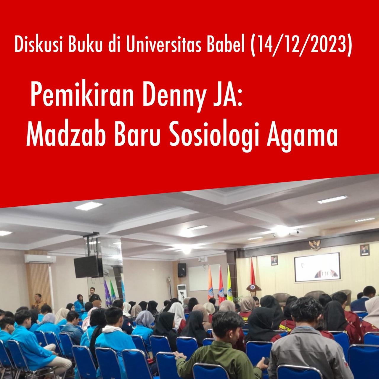 Bedah Buku di Universitas Bangka Belitung, 14 Desember 2023 Bedah Buku di Universitas Bangka Belitung, 14 Desember 2023