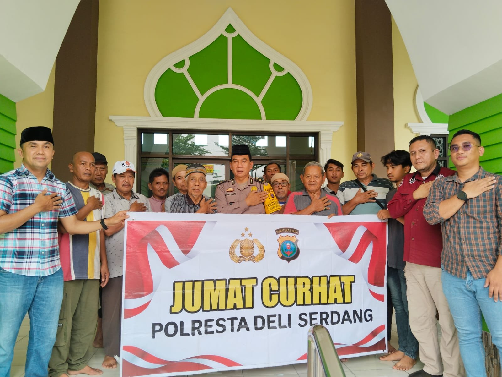 Polresta Deli Serdang Giat Jumat Curhat Polresta Deli Serdang Giat Jumat Curhat