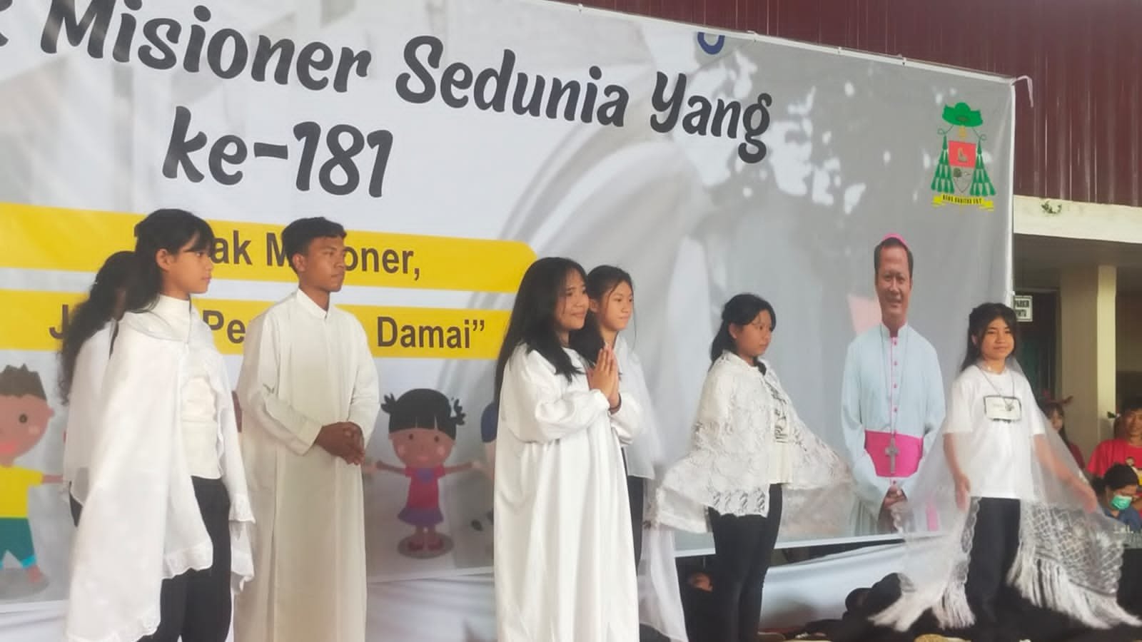 Anak Misioner, Jadilah Pembawa Damai : SEKAMI Keuskupan Agung Palembang pada Hari Anak Misi Se-dunia ke-181