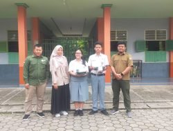Yokanan dan Frederica Arlis Duta Lingkungan Hidup SMA Xaverius 2