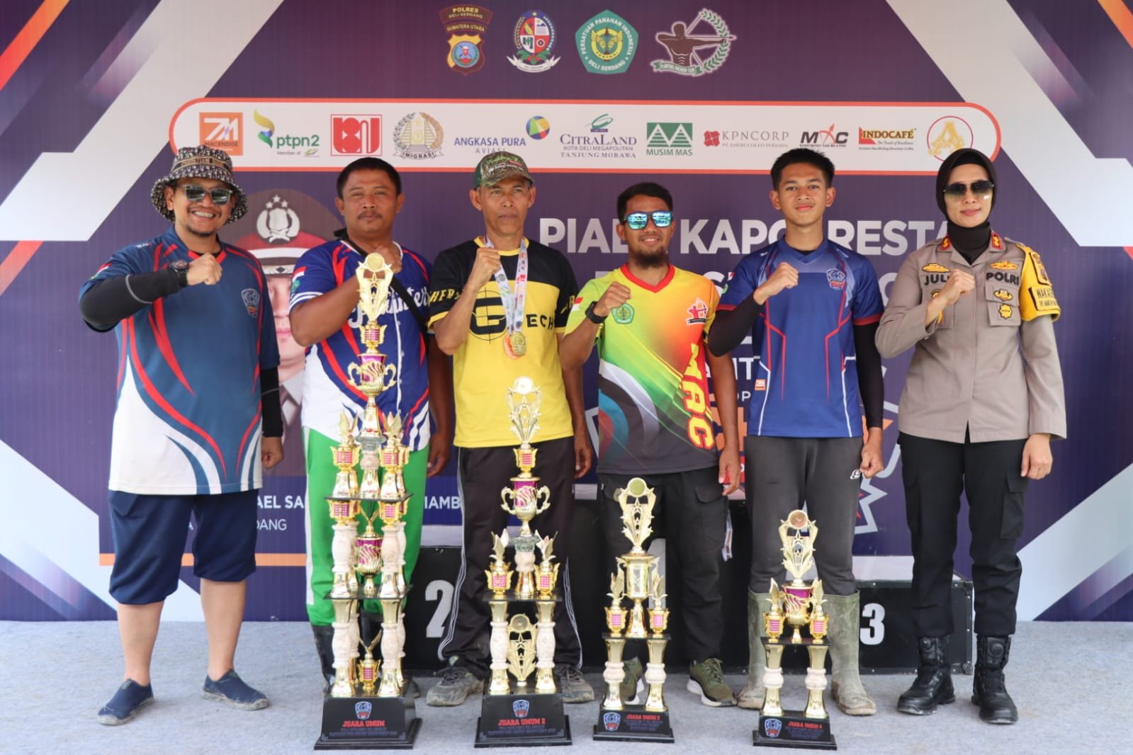 Penutupan Kompetisi Panahan Plantation Archery Open Piala Kapolresta Deli Serdang 2024 Penutupan Kompetisi Panahan Plantation Archery Open Piala Kapolresta Deli Serdang 2024
